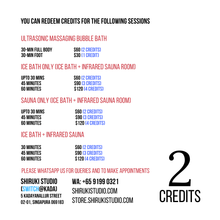 Load image into Gallery viewer, 2 Credits Gift Voucher